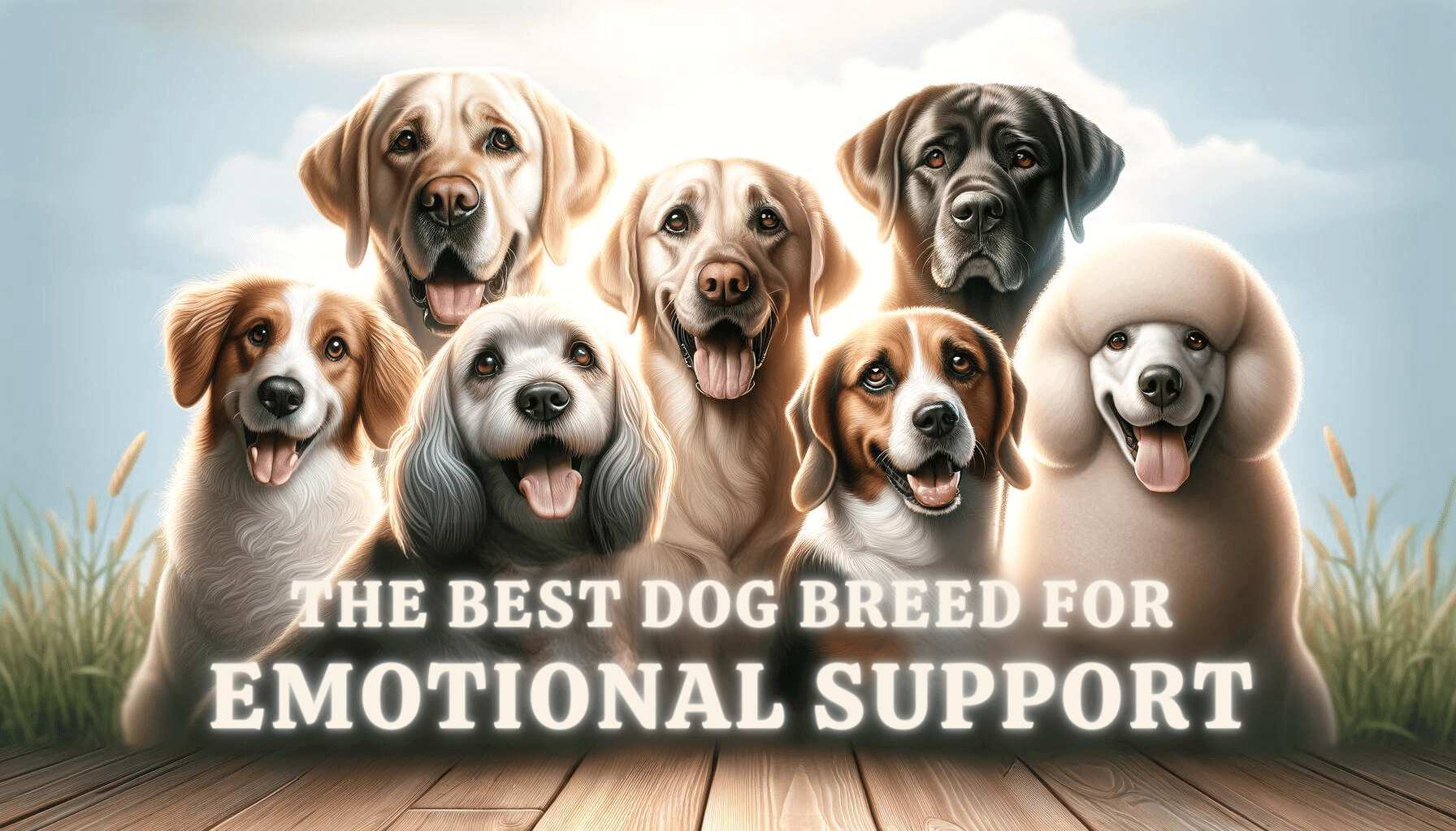 Canine Comforters: The Best Dog Breeds for Emotional Support