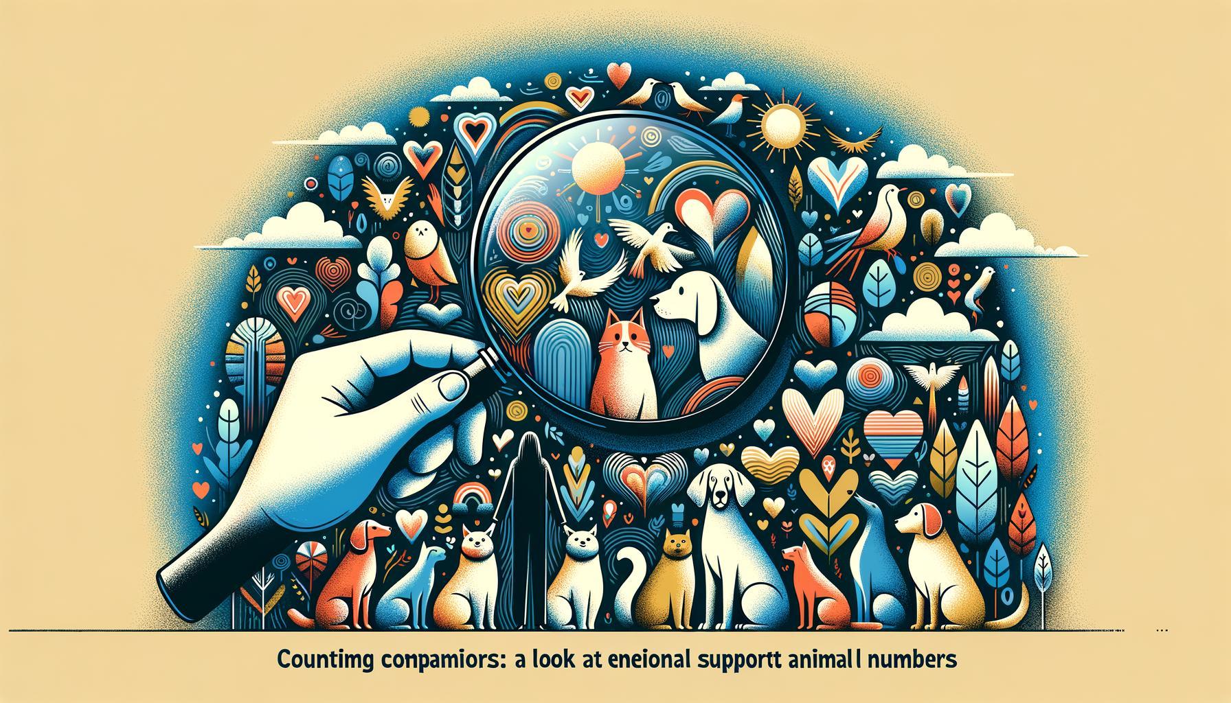 Counting Companions: A Look at Emotional Support Animal Numbers